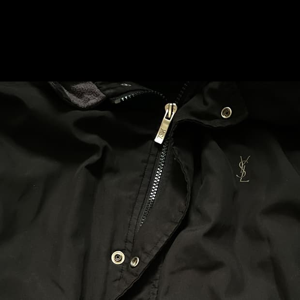 (택포) 입생로랑 블루종 봄버 자켓