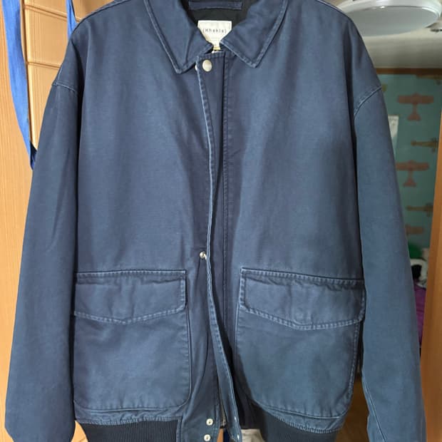 카키스 스테이션 자켓 네이비 L