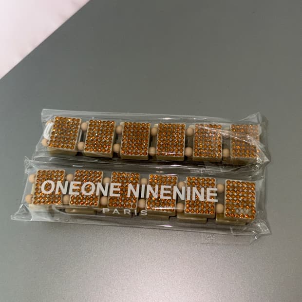 당일배송 | 1199 Bazo Rhinestone Gold