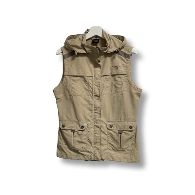 [M] 노스페이스 후드 우븐 사파리 베스트