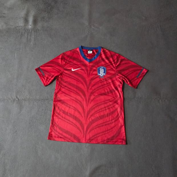 나이키 대한민국 10-12 축구 유니폼 반팔 M 95