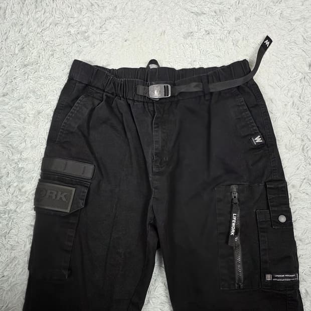 라이프워크 남성 벨티드 카고 조거팬츠 L