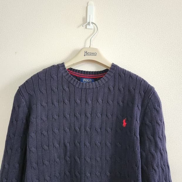 폴로랄프로렌 케이블니트 (XL18-20,