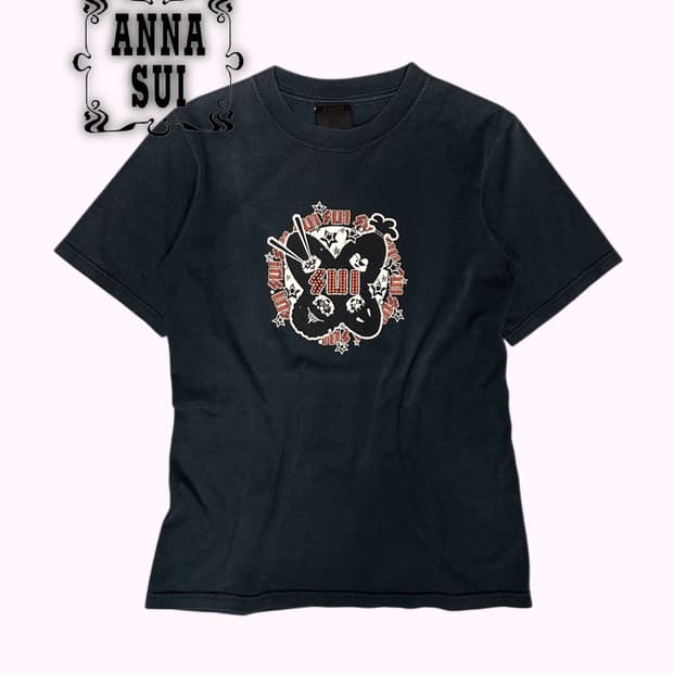 logo vintage printing t-shirt