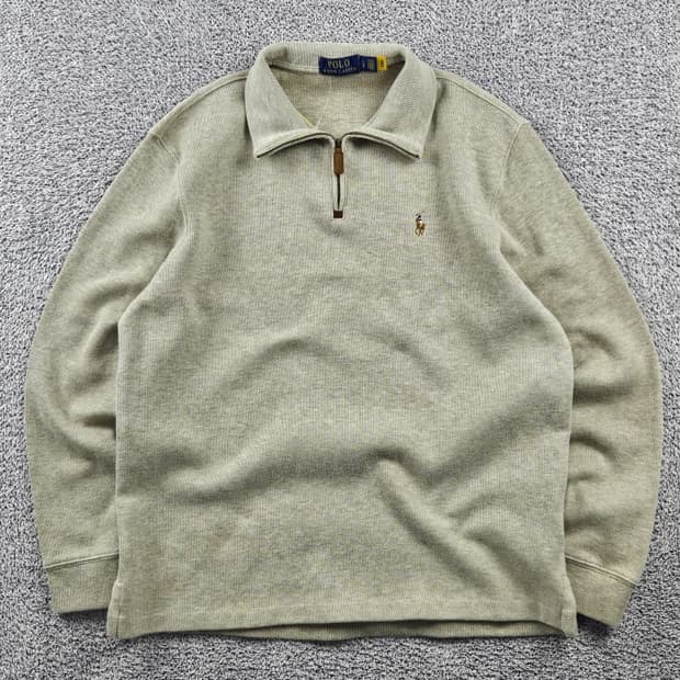 폴로랄프로렌 코튼 니트 하프 집업 ( L ) / 10973
