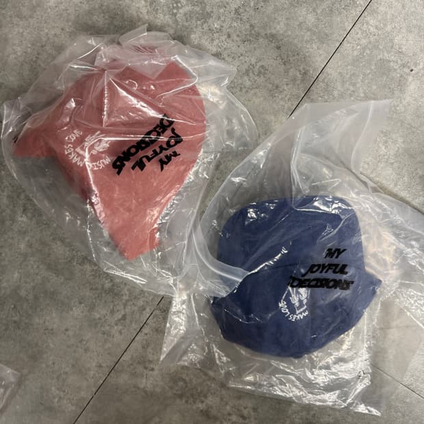 Mjd 엠제이디 MML 맥스 바이저 캡 인디고 핑크 블루 판매