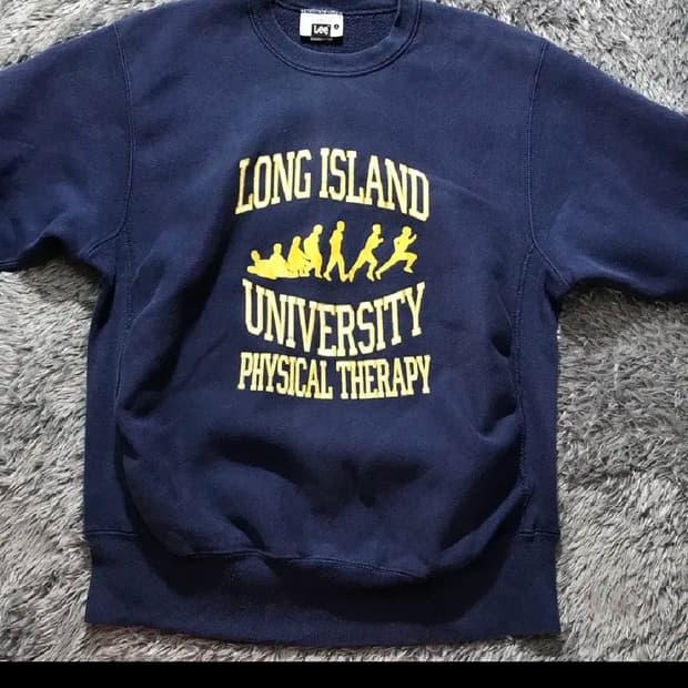 [[L-XL, 공용] 90s LEE 크로스그레인 롱아일랜드 맨투맨