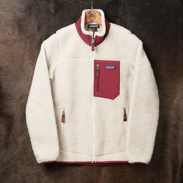 [XS] 파타고니아 레트로 파일 플리스 자켓 버건디 