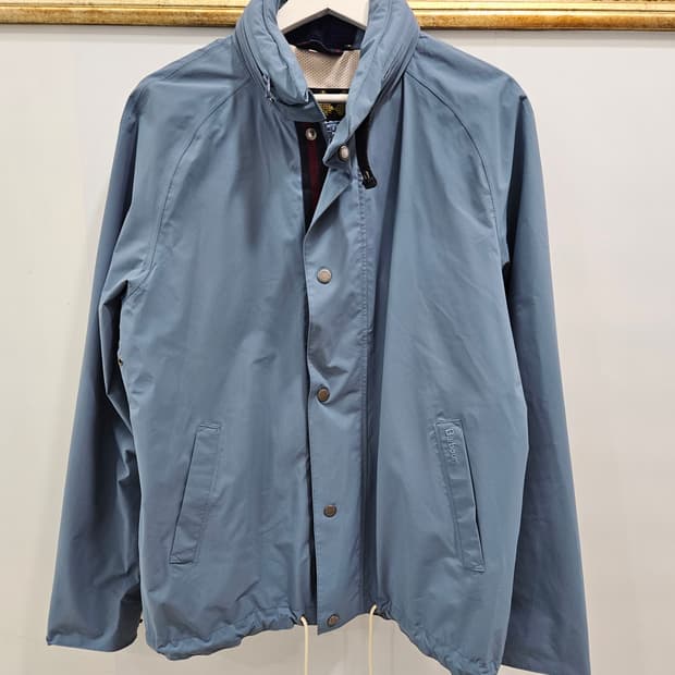 바버 클랜필드 방수 후드 재킷