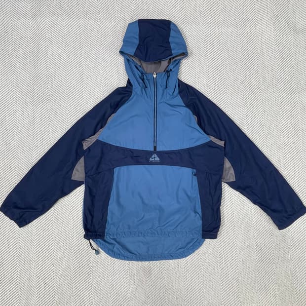 나이키 ACG 아노락 남색/하늘색 M