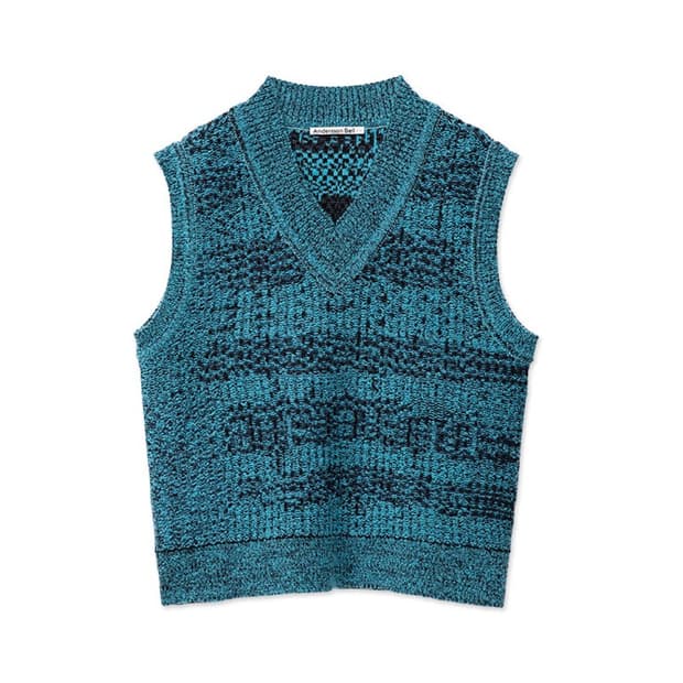 유니섹스 마레 린넨 니트 베스트 