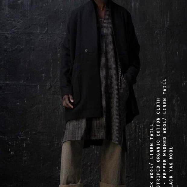 [Jan Jan Van Essche] 얀 얀 반 에쉐 야크 울 코트