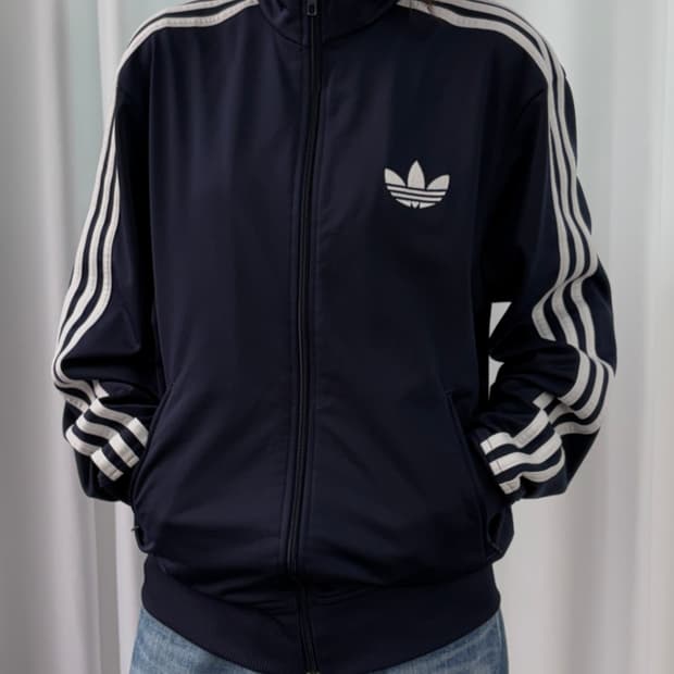 [S-M]아디다스 구형 파이어버드 네이비 트랙탑 져지