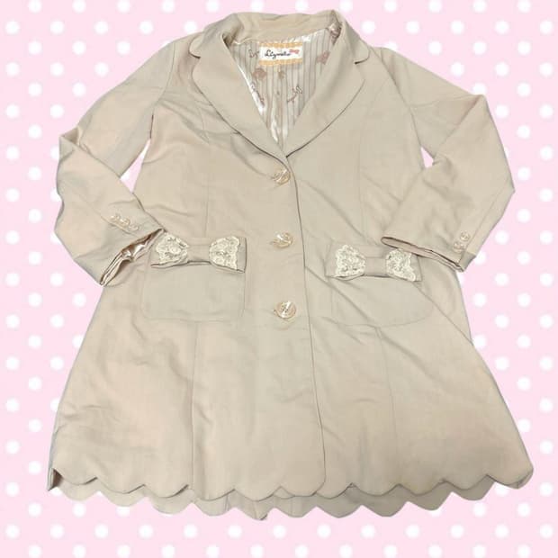 리즈리사 00s 양산형 리즈멜로 코트