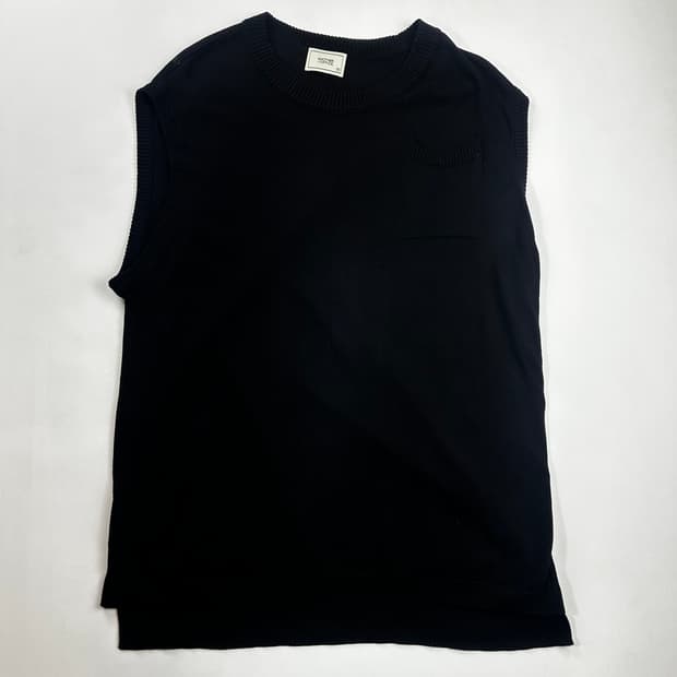 어나더오피스 니트베스트 블랙