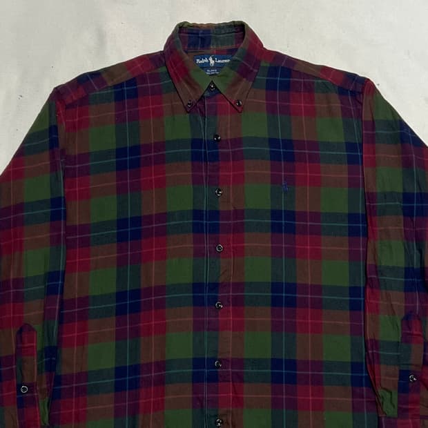 S 폴로랄프로렌 블레이크 체크 셔츠