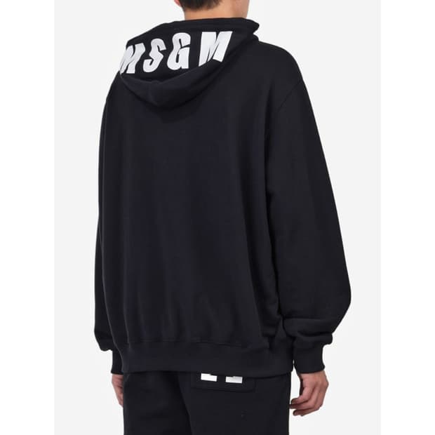 MSGM 빅로고 후드티