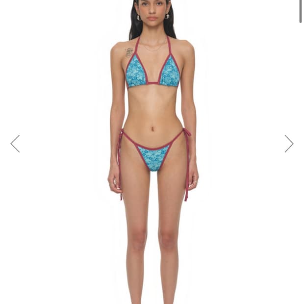 투머치택스 비키니 LACE 03 BIKINI (BLUE)
