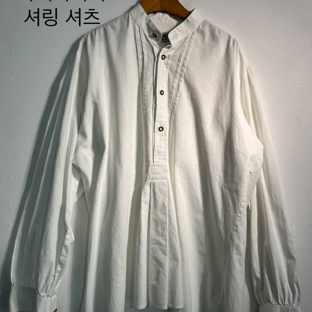 Hawaii 하와이 차이나카라 셔링 셔츠 