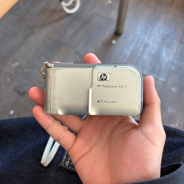 Hp 포토스마트 e217 디지털카메라