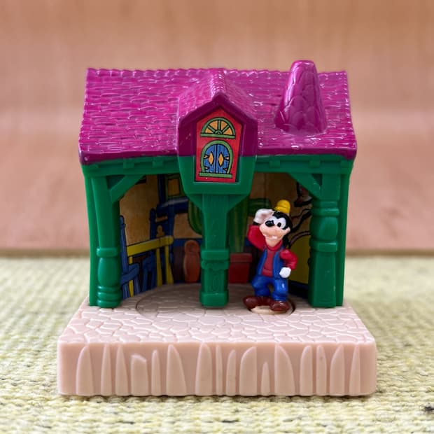 90년대 해피밀 맥토이 미키와 친구들 디즈니랜드  - 구피