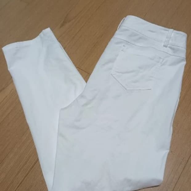 보그너골프 여성 면화이트팬츠 73사이즈