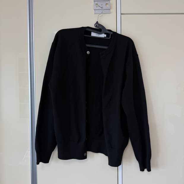 르아르 라운드 니트 가디건 M