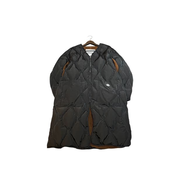 제너럴아이디어 스탠다드 오리털 양면 롱패딩 S