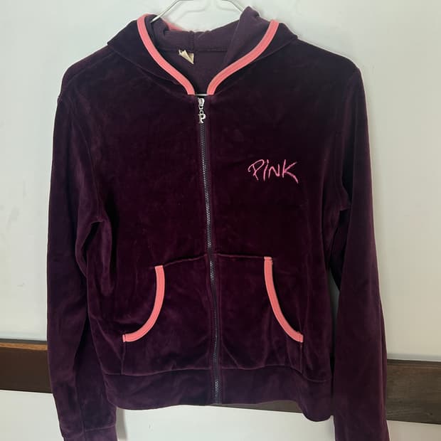 Pink 후드집업 