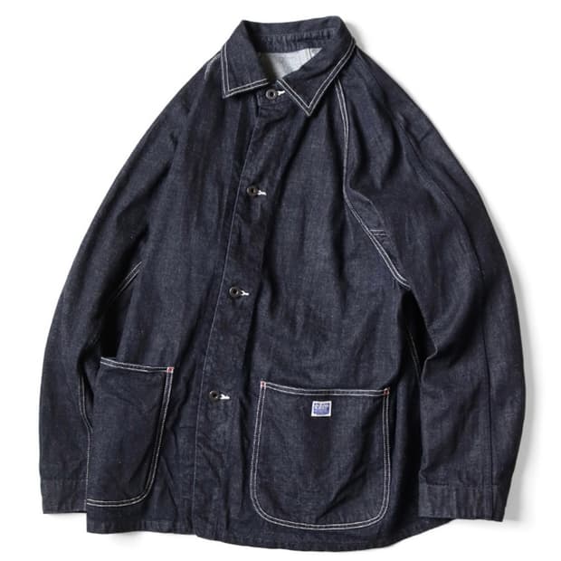 [4] 캐피탈 12oz 데님 캑터스 커버올 자켓 WWII