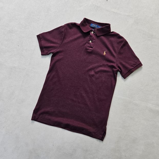 S 폴로랄프로렌 로고 카라 반팔티 0409Y