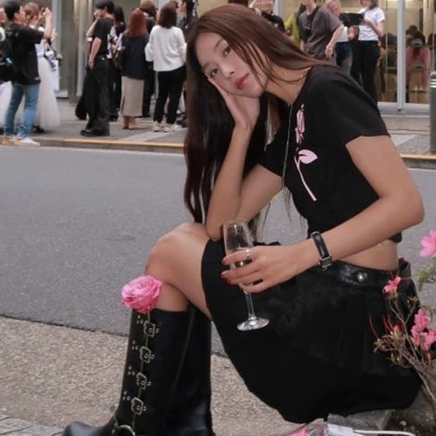 Mardi Mercredi WILD RAIN BOOTS LONG_BLAC