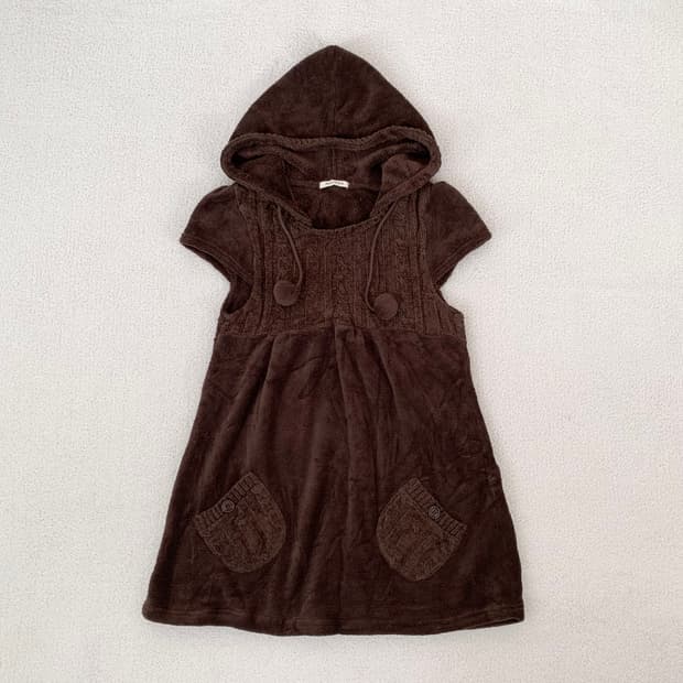 초코맛 폭닥 폼폼이 반팔ops