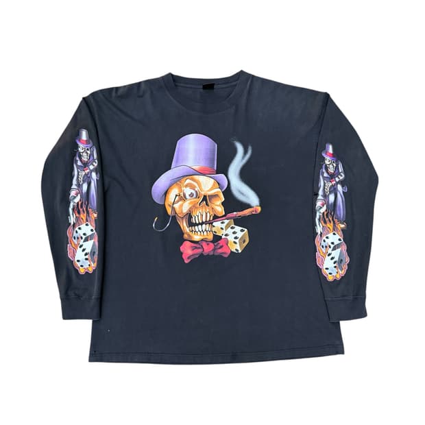 빈티지 00s STURGIS SKULL 롱슬리브