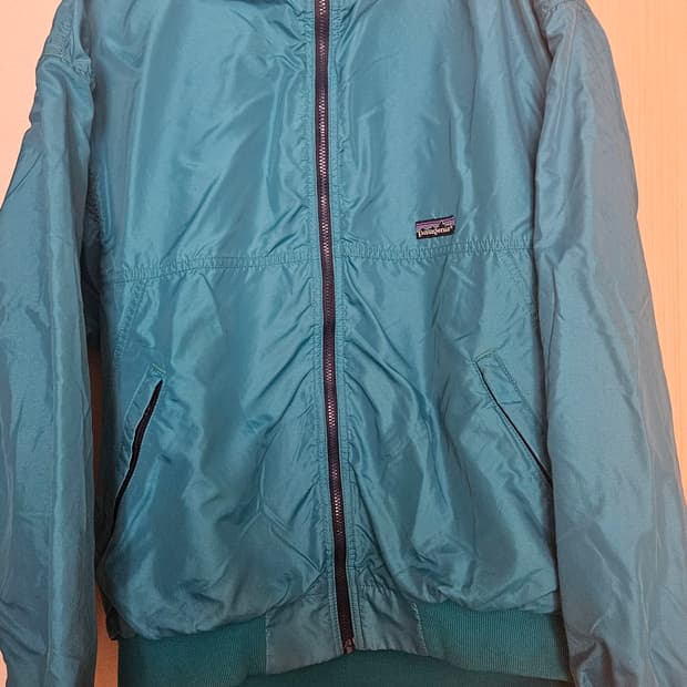 90s 빈티지 파타고니아 쉘드 봄버 자켓 틸그린 L