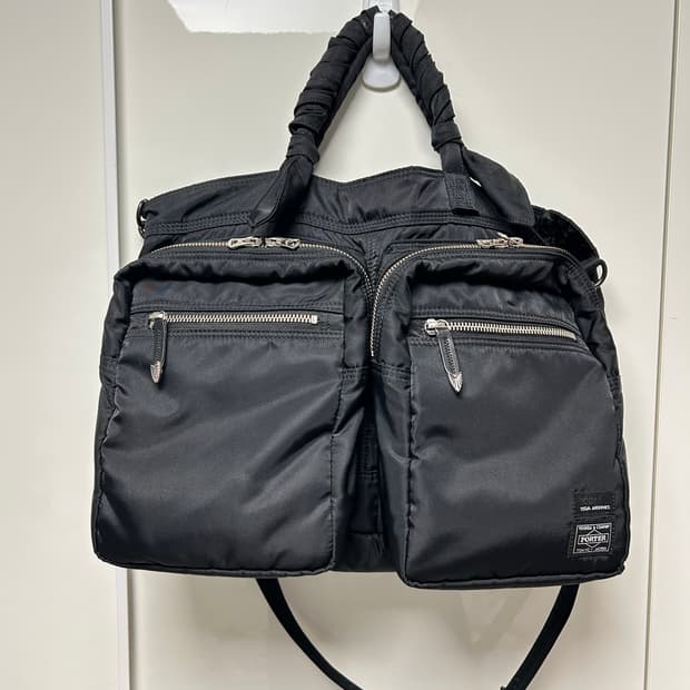 포터 x 토가 숄더백 블랙