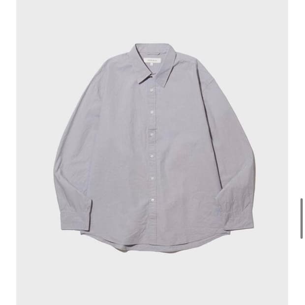 [XL] 유니온블루 런드리셔츠 라벤더그레이