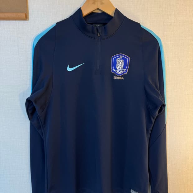 [L]나이키 대한민국 국대 16-18 반집업 드릴탑