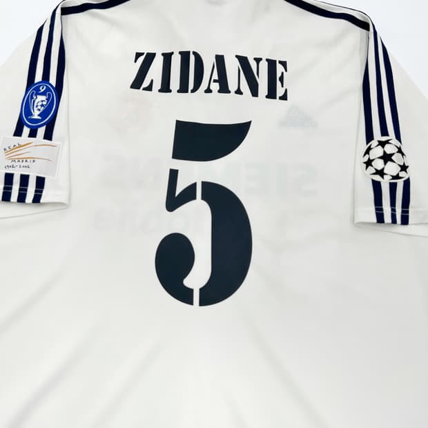 아디다스 02-03 레알 마드리드 100주년 챔스킷 지단