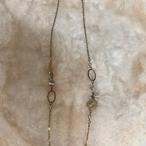 오리엔탈 레이어드 빈티지 목걸이