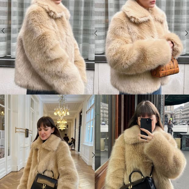 HAVELSS 헤일리 퍼 자켓 프리사이즈