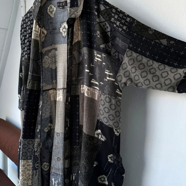 Japanese pattern linen rayon design jack