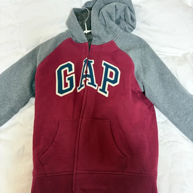 GAP 갭 양털후드집업