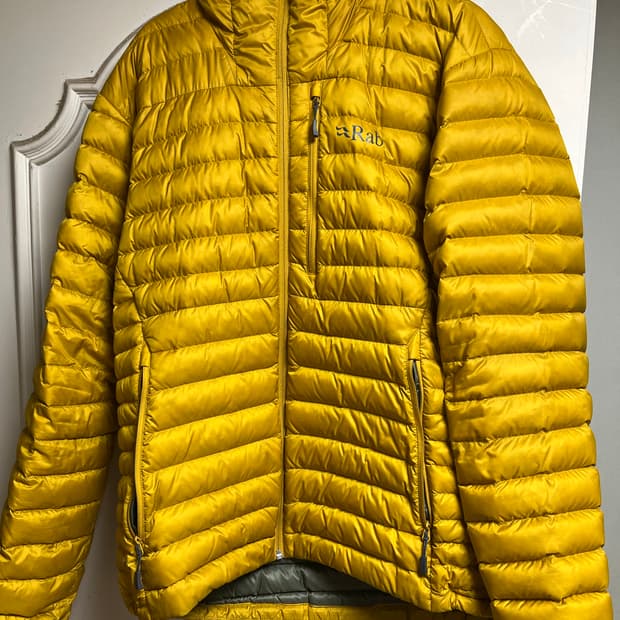 rab 마이크로라이트 알파인자켓