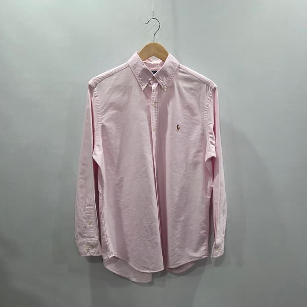 폴로랄프로렌 버튼다운 옥스포드 셔츠 핑크 15.5