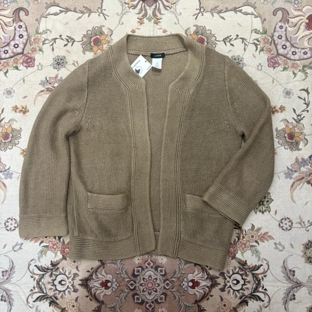 제이크루 린넨 가디건