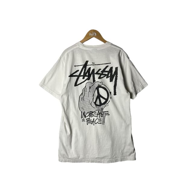 [Stussy] 스투시 피스 핸드 티셔츠