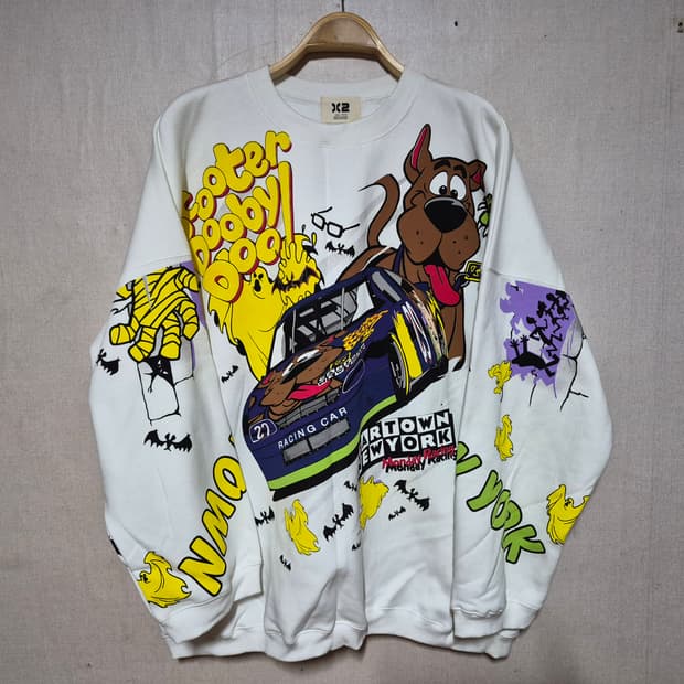 캐릭터 디자인 오버핏 맨투맨(free)