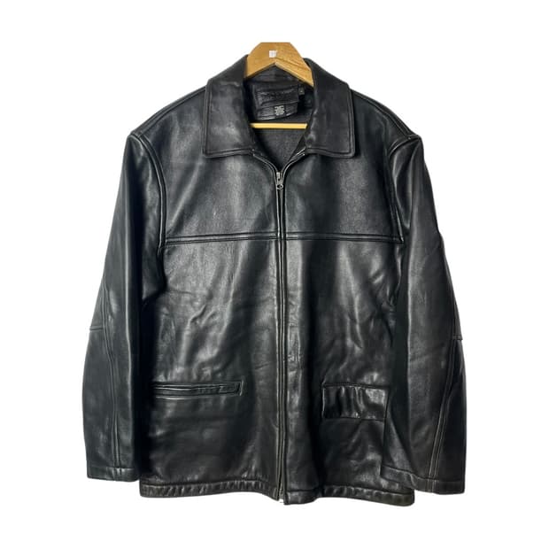 [J.Crew] 제이크루 램스킨 집업 레더자켓