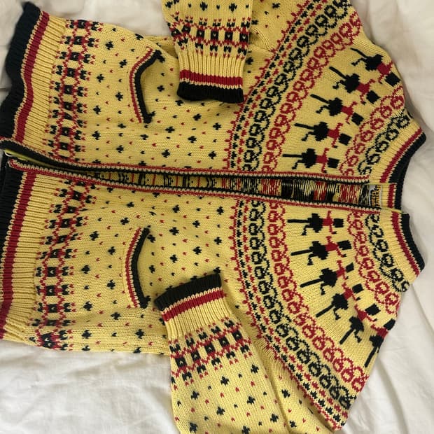 히스테릭글래머 코위찬 니트집업